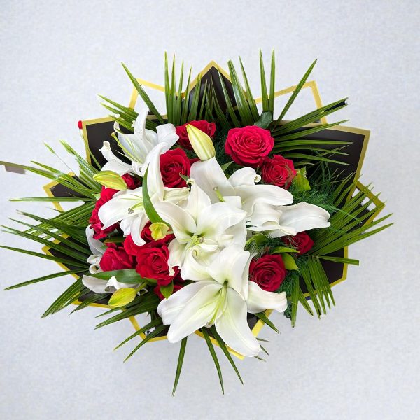 Lilyum Gül Buketi