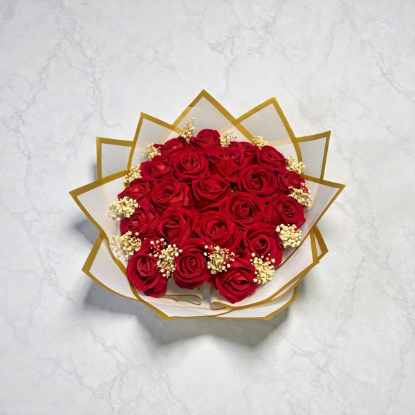 Yapay Kırmızı Gül Buketi